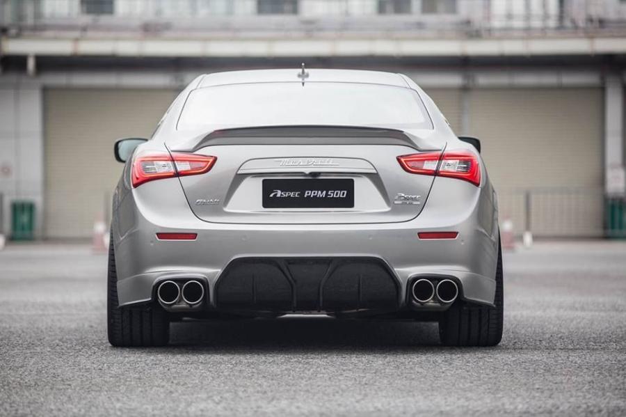  Maserati Ghibli PPM500 Aero Kit by ASPEC 2015 года  (фото 8 из 12)